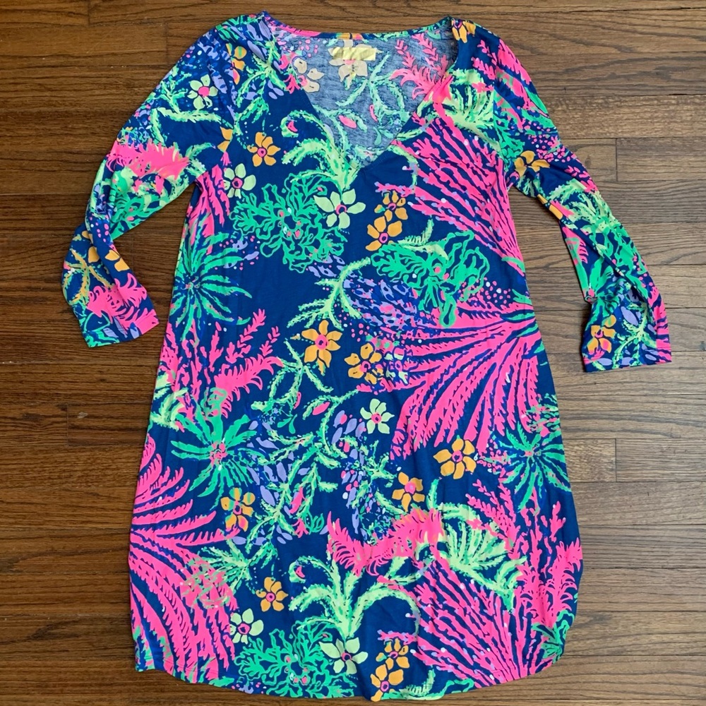 Lilly Pulitzer T-shirt dress size large